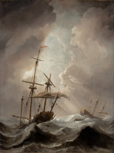 Storm at Sea by Willem van de Velde
